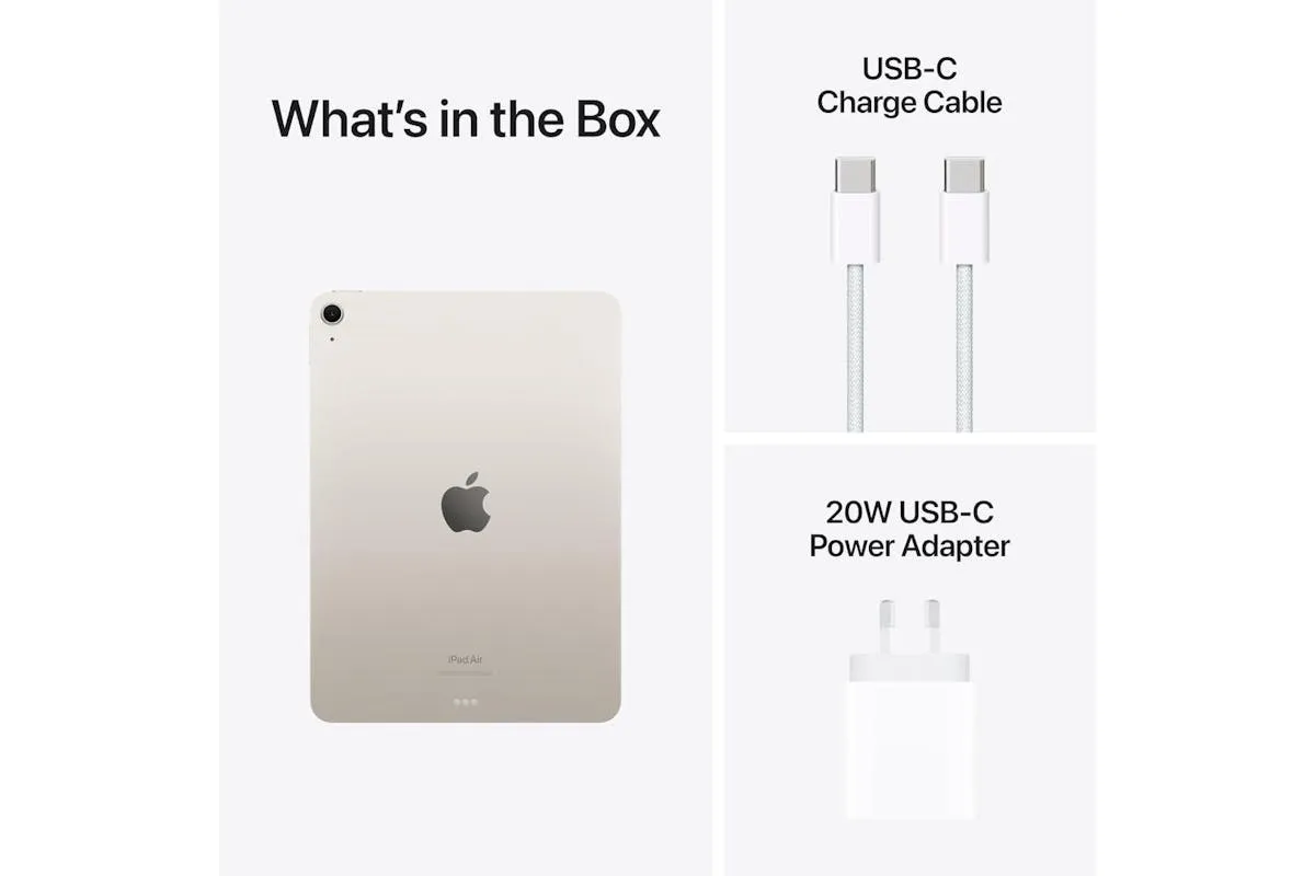 11" iPad Air M2 Wi-Fi | 1TB | Starlight