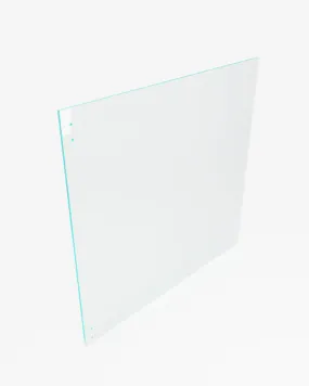 12mm pool fence hinge panel, 1350 x 1000mm   Hinge panel to suit Master Range hardware and channel glazing
