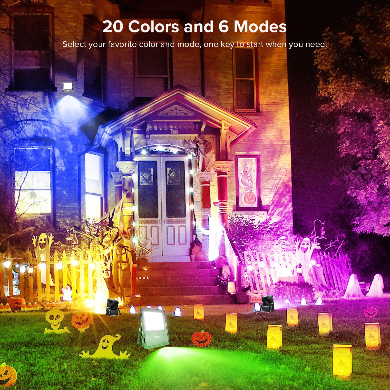 160W RGB LED Flood Light (US ONLY)