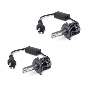 1982 Suzuki GS750E Headlight Bulb High Beam and Low Beam 9003 LED Kit Nimbis