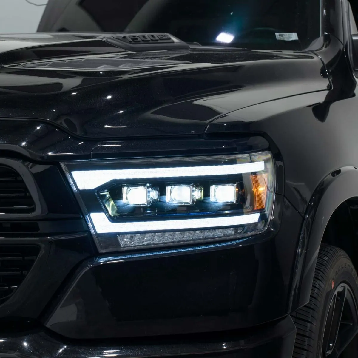 2019-2023 Ram 1500 Sequential LED Projector Headlights (pair)