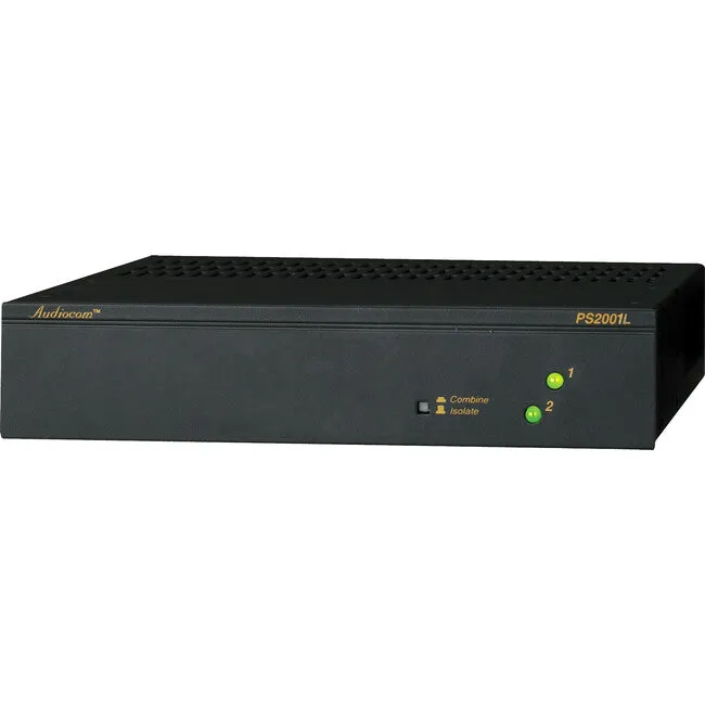 2Ch 2.0 Amp Switching Power,Supply With Channel Combine Isolate