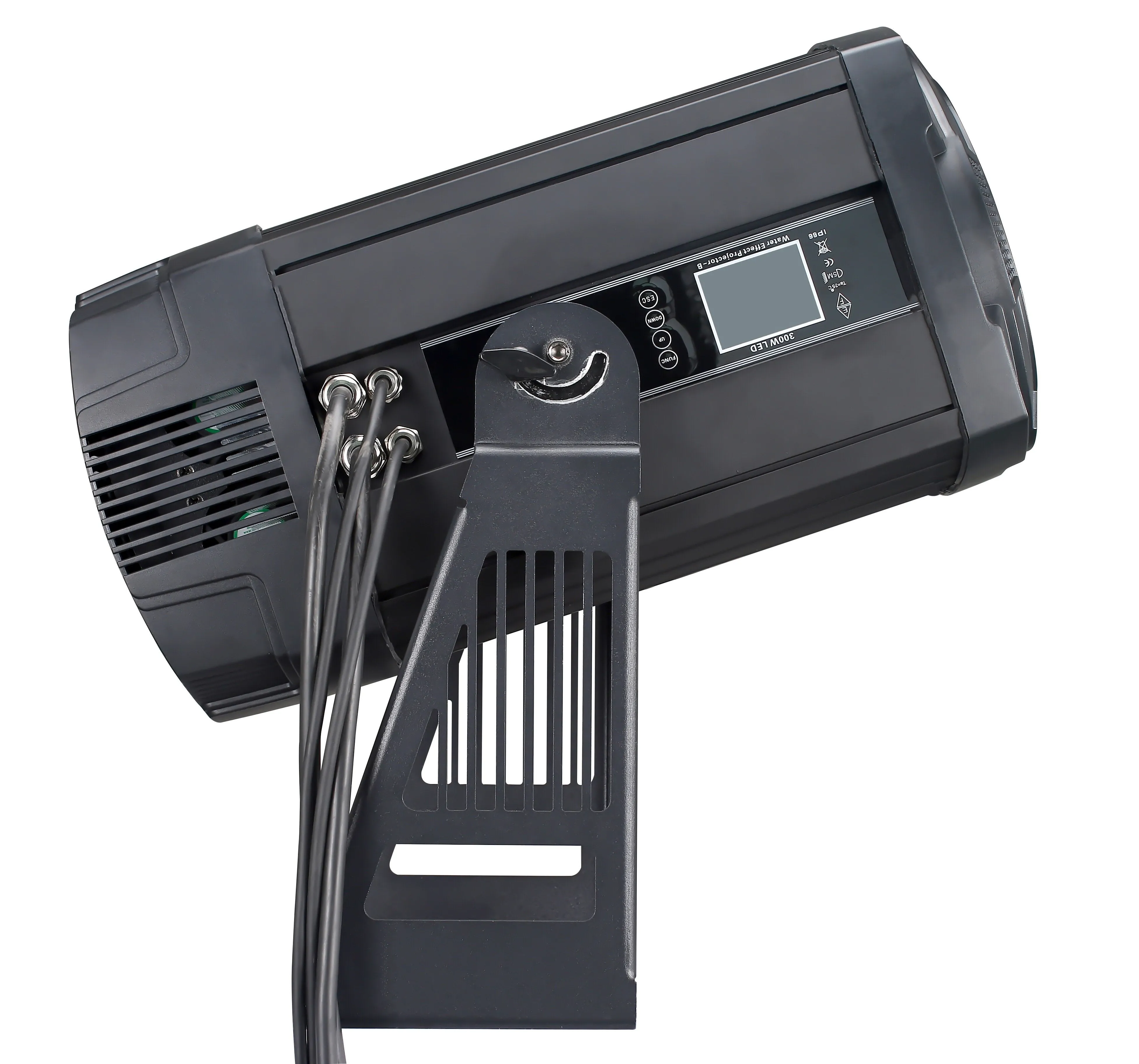 300W LED Logo Projector With Color, Gobo & Prism IP66