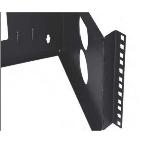 4Xem 3U Wall Mount For Rackmount Equipment, Network Equipment - Black