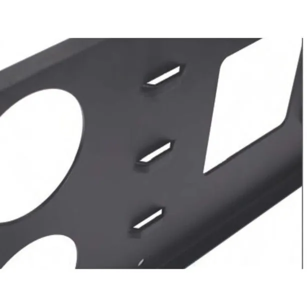 4Xem 3U Wall Mount For Rackmount Equipment, Network Equipment - Black