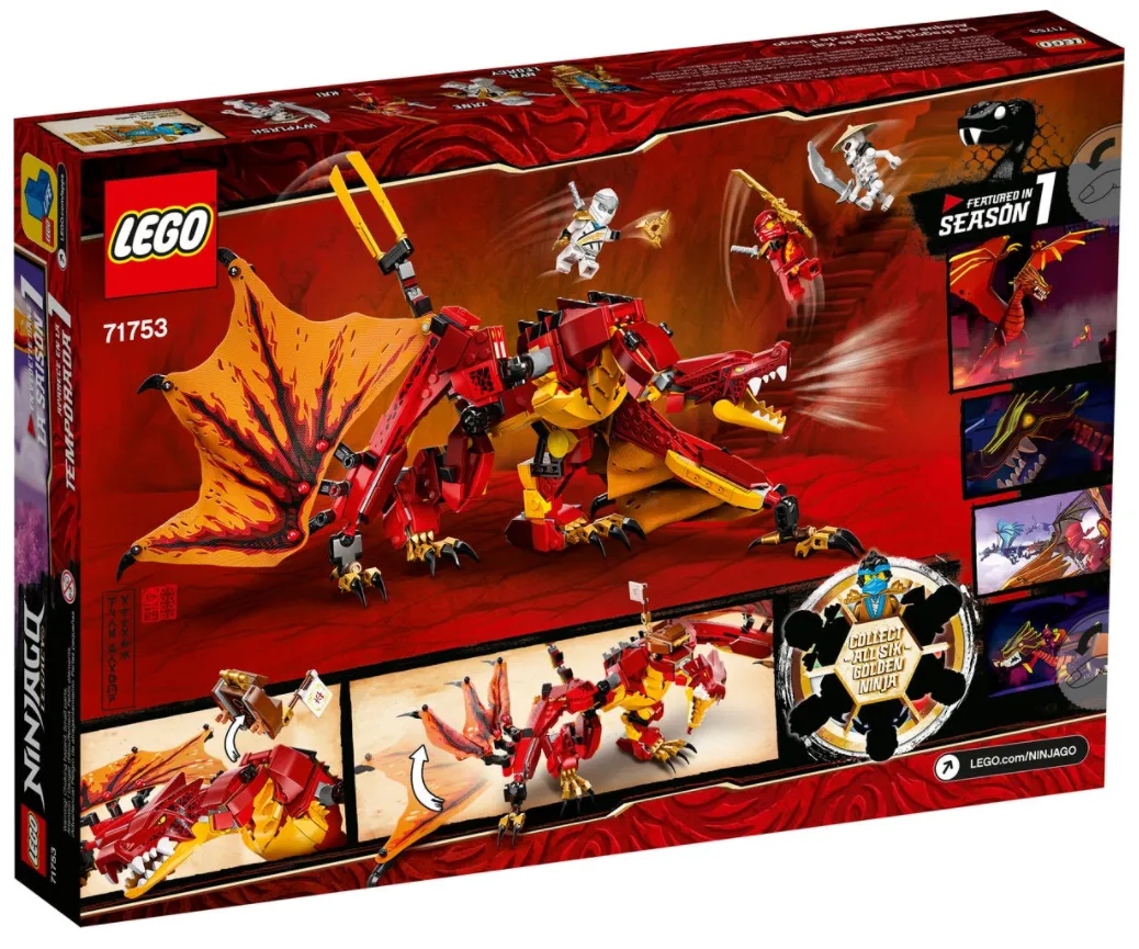 71753: Ninjago: Fire Dragon Attack
