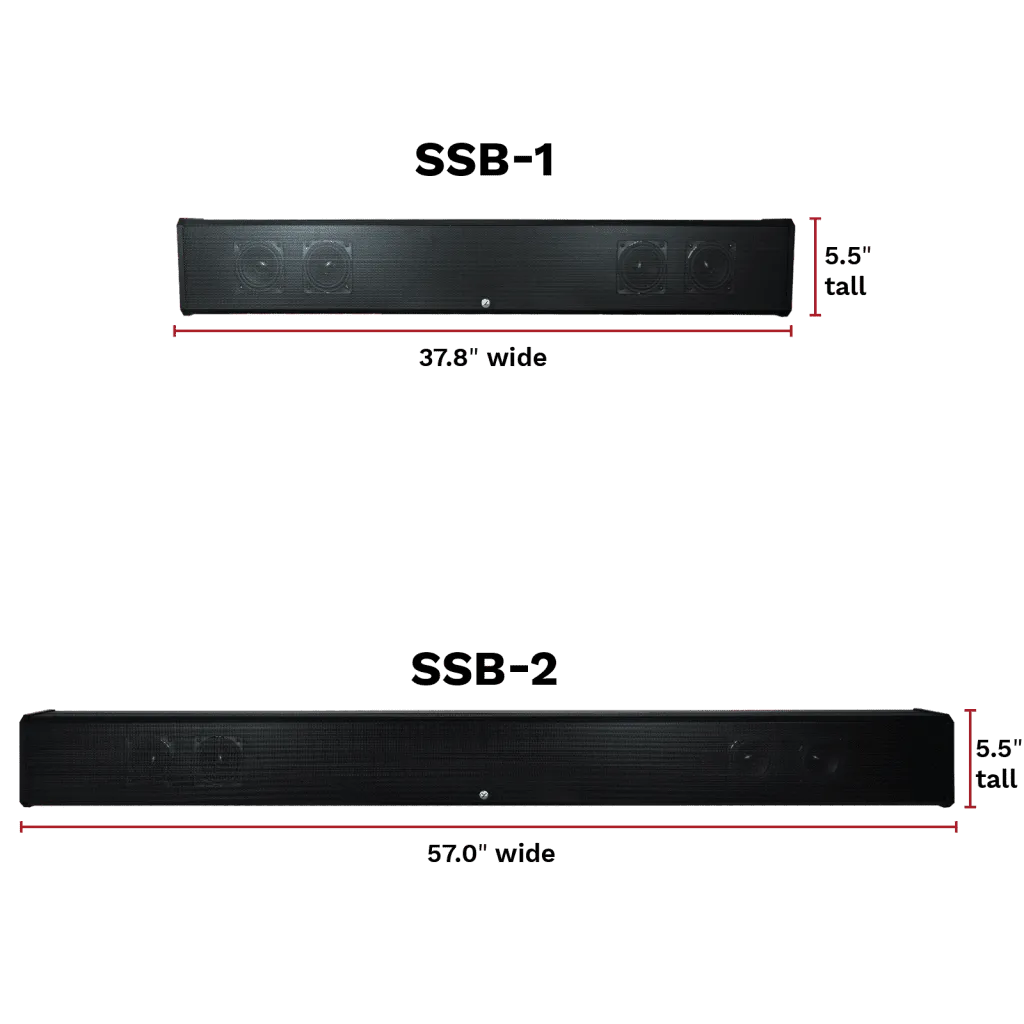 80W Outdoor Soundbar
