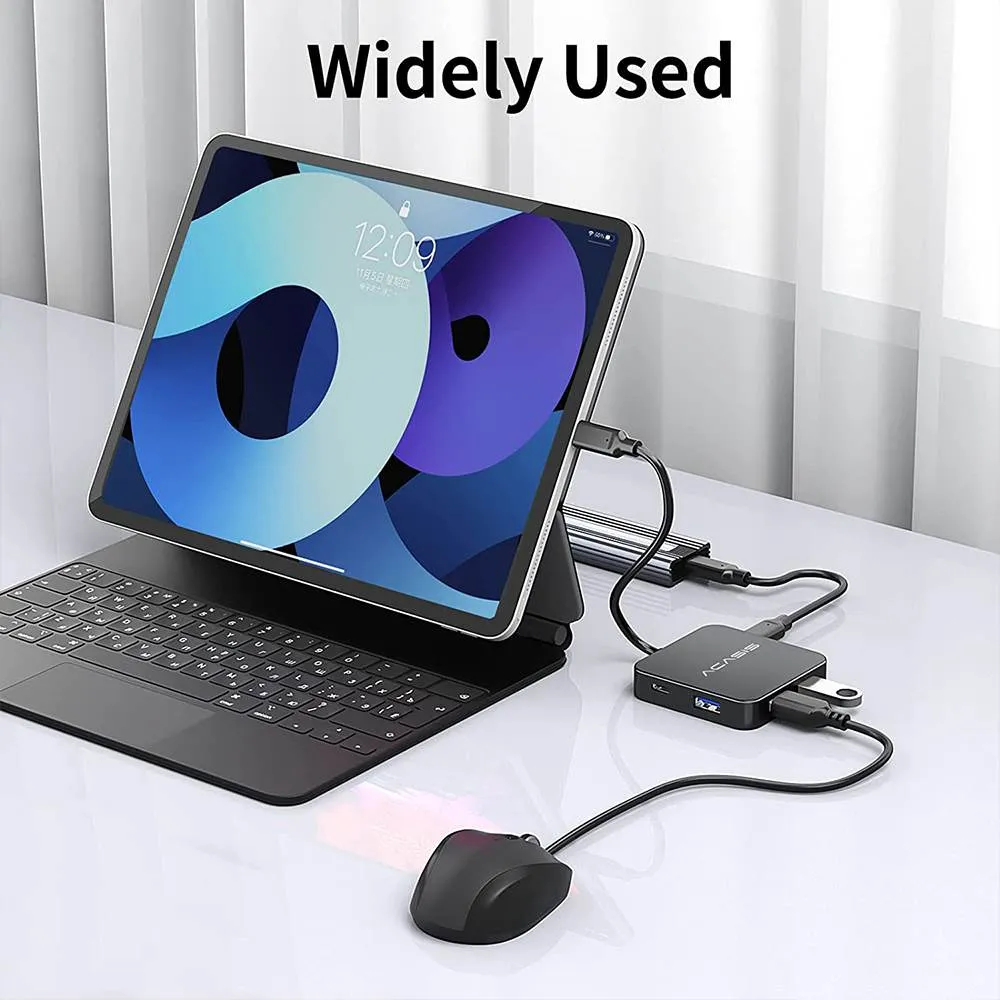 Acasis 6 in 1 4K 30Hz USB C Hub Multiport Adapter for MacBook Pro/Air