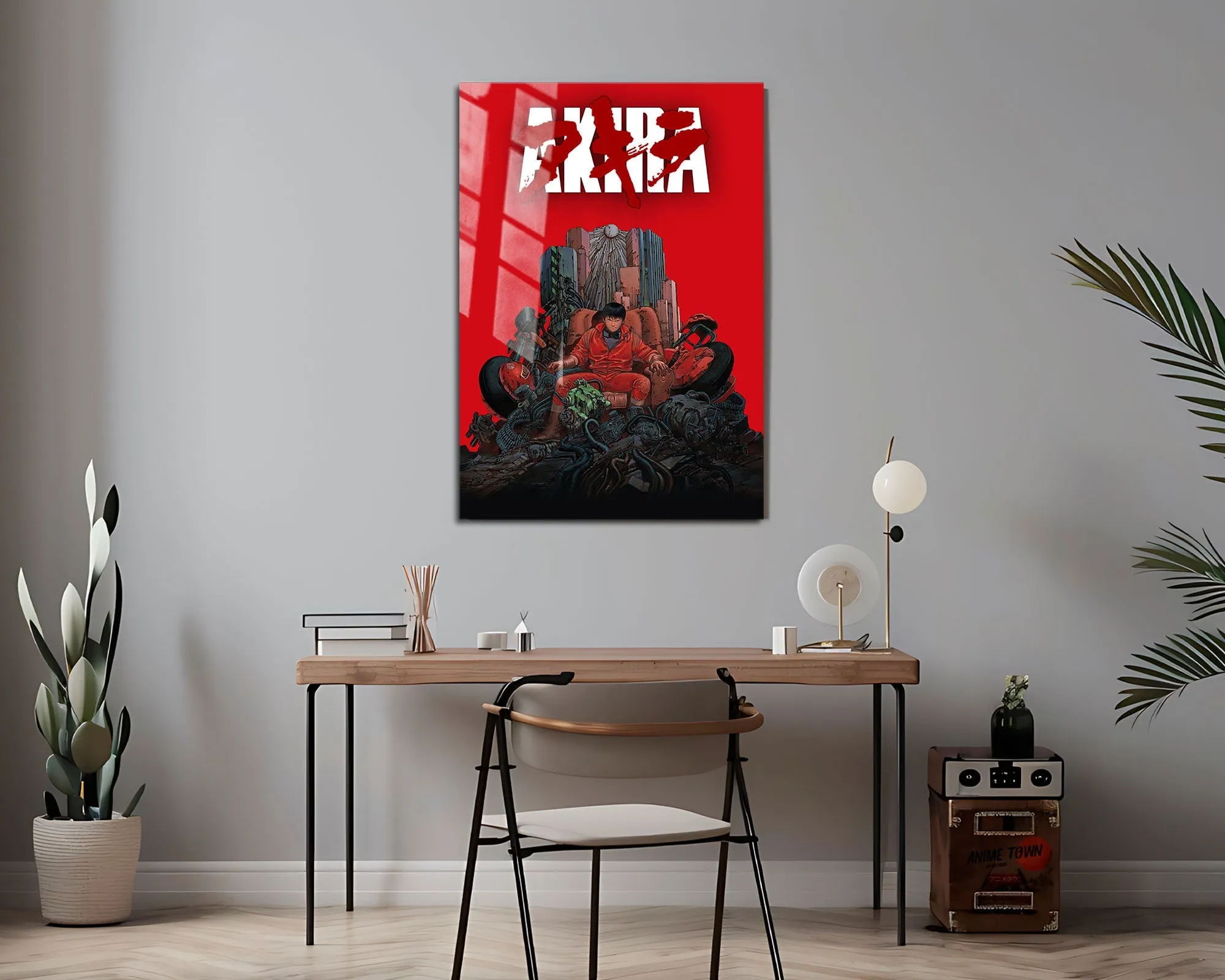 Akira Classic Red Metal Poster