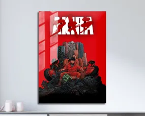 Akira Classic Red Metal Poster