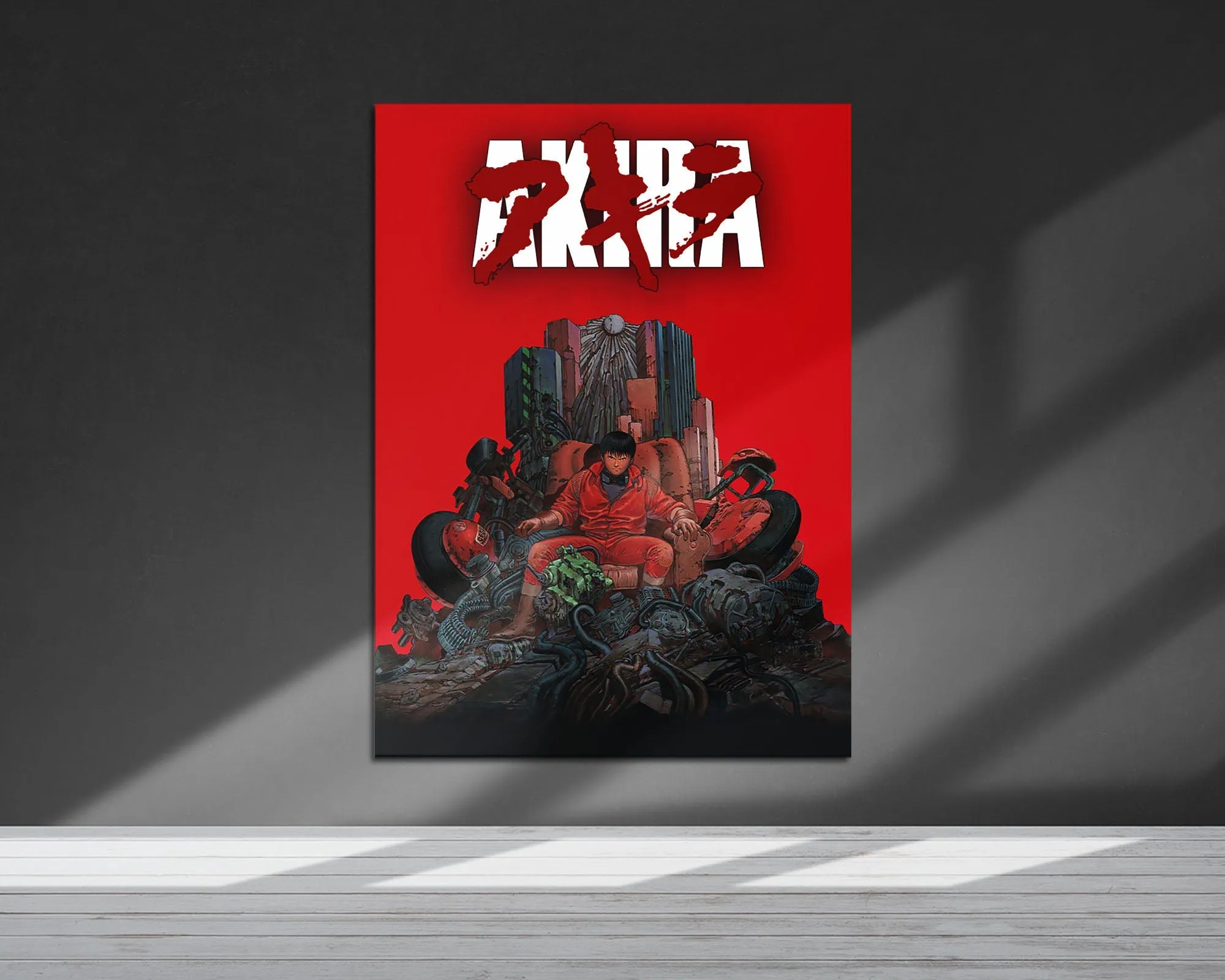 Akira Classic Red Metal Poster