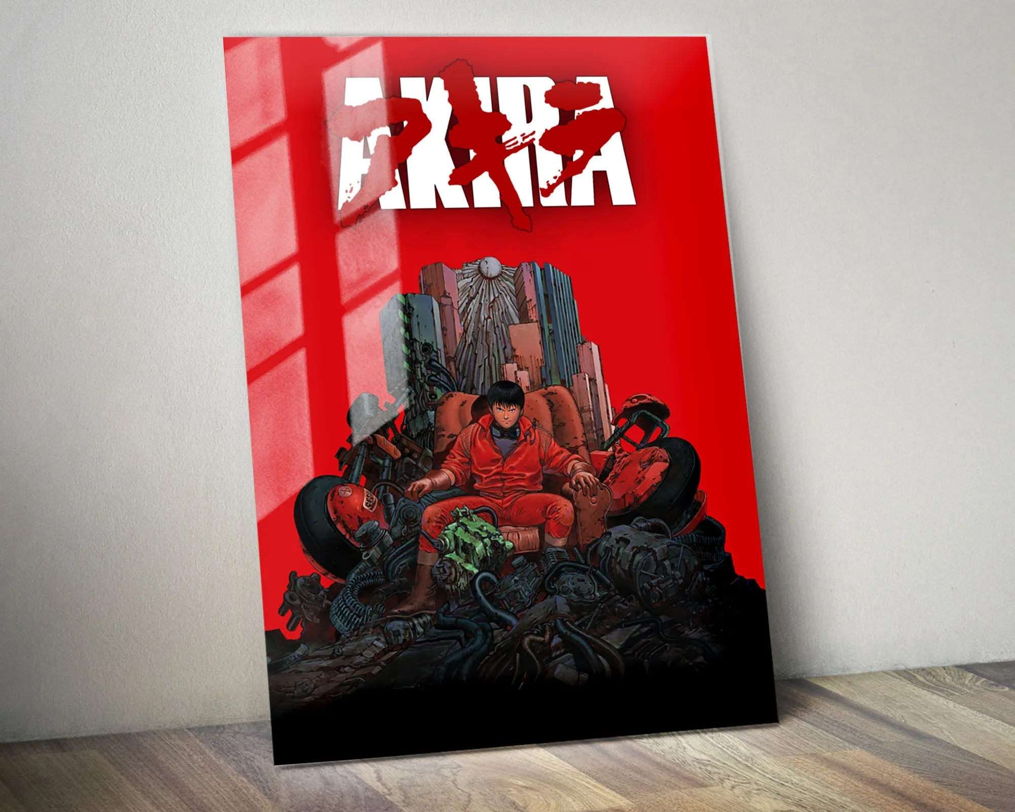 Akira Classic Red Metal Poster