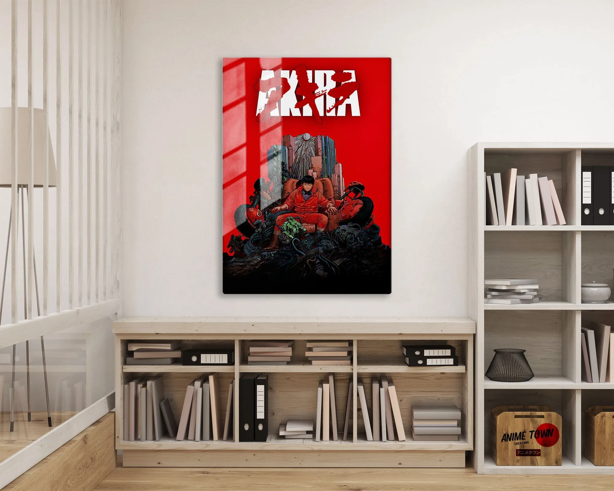 Akira Classic Red Metal Poster