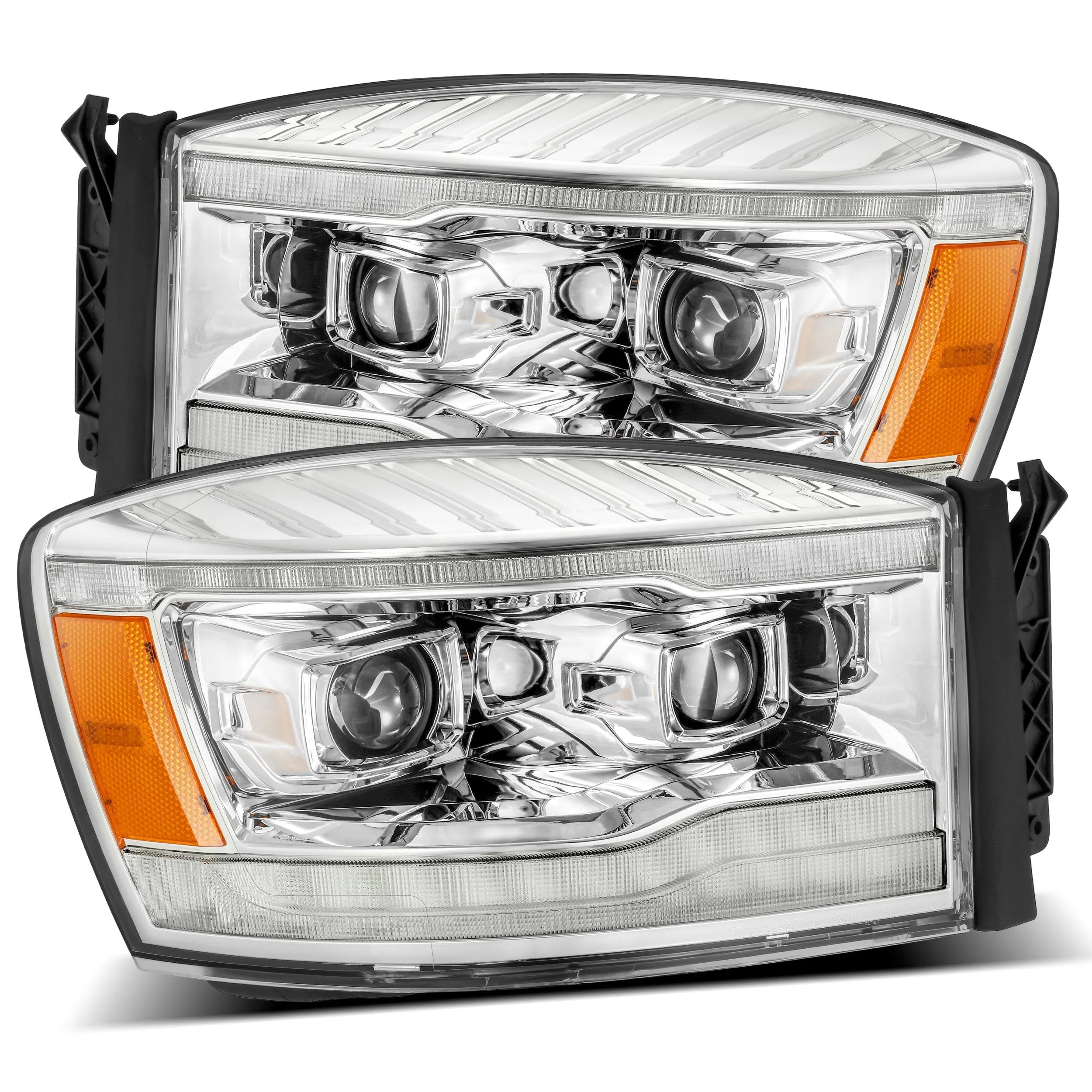 Alpha Rex LUXX-Series LED Projector Headlights For Ram (2006-2008)