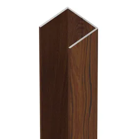 Alumawood Timber Look Heavy duty U channel  top/bottom frame 5000MM LONG