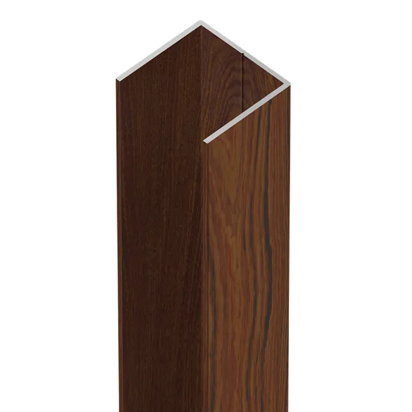 Alumawood Timber Look Heavy duty U channel  top/bottom frame 5000MM LONG
