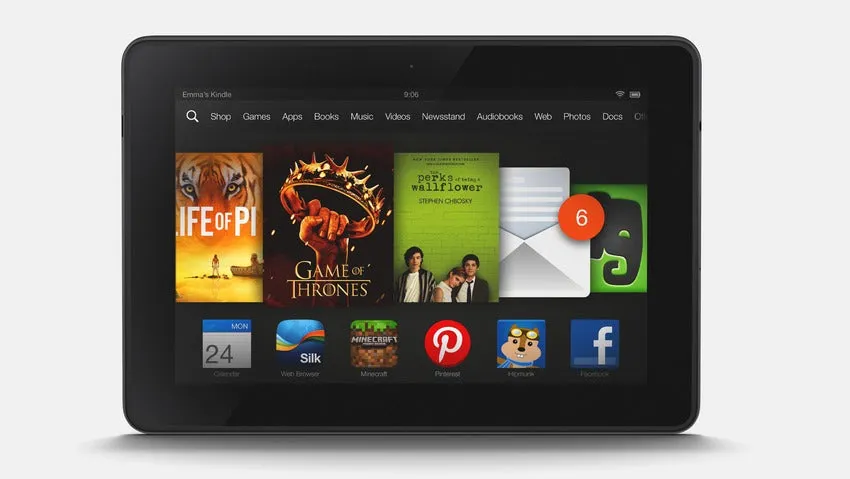 Amazon Fire Tablet with Alexa HD 8.9" Display 4G LTE Wireless 64 GB in Black