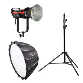 Aputure LS 300D II Pro Kit (Including Light Dome II Softbox and Light Stand) - Bundle