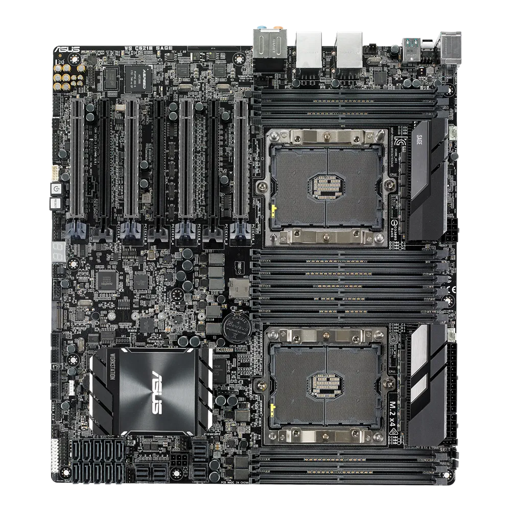 ASUS WS C621E SAGE Intel C621, LGA 3647, EEB Workstation Motherboard