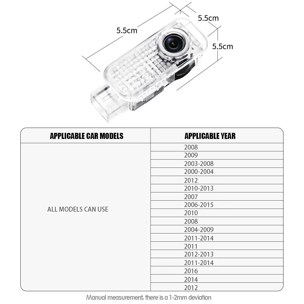Audi / RS / S-Line Car Door Light LED Projector