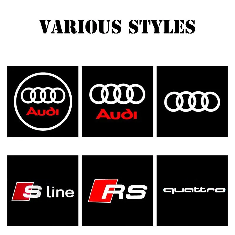 Audi / RS / S-Line Car Door Light LED Projector