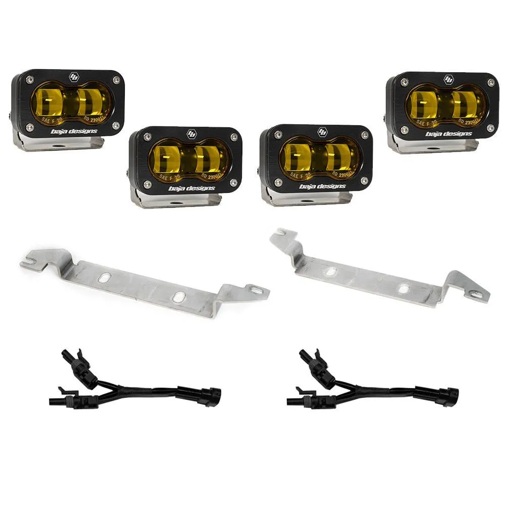 Baja Designs - S2 SAE OEM Fog Light Replacement Kit - Toyota Tacoma (2024 )