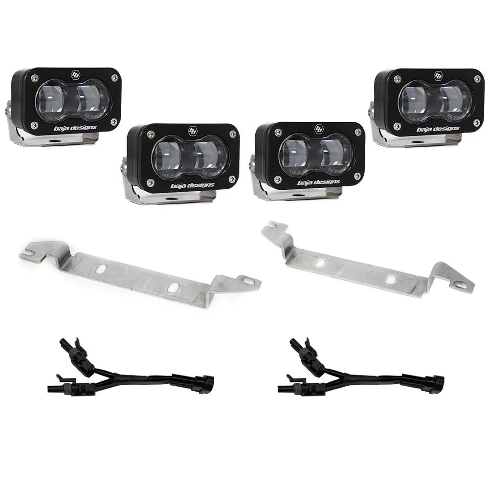 Baja Designs - S2 SAE OEM Fog Light Replacement Kit - Toyota Tacoma (2024 )
