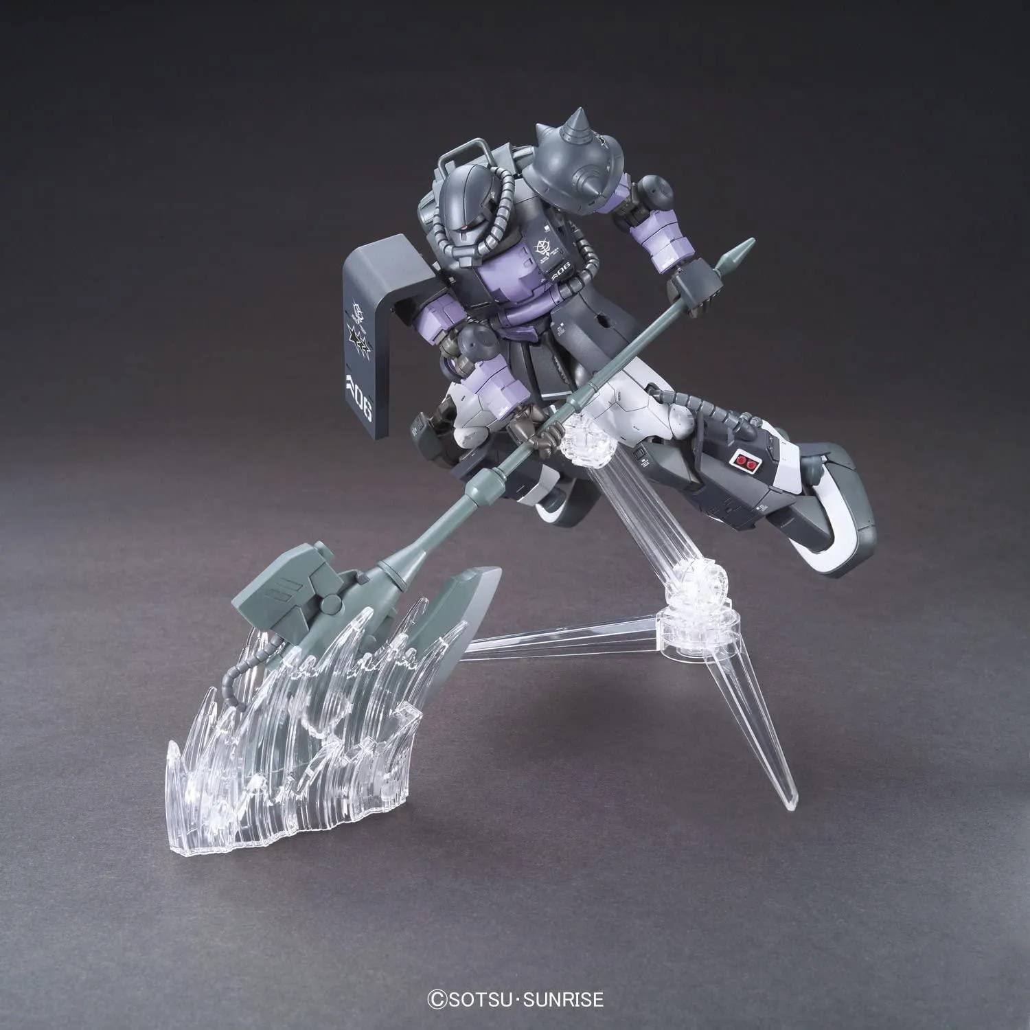Bandai 005 Zaku II Ortega Custom The Origin Ver. HG 1/144 Model Kit