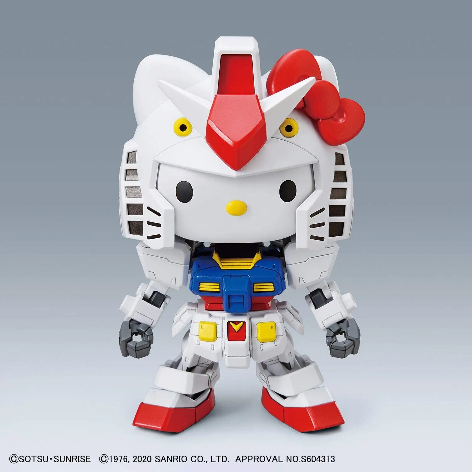 Bandai Hello Kitty / RX-78-2 Gundam SD EX-Standard Model Kit
