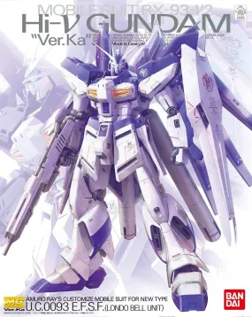 Bandai Hi Nu (Hi-V) Gundam Ver. Ka MG 1/100 Model Kit