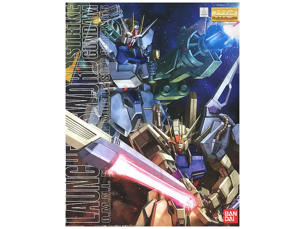 Bandai Launcher/Sword Strike Gundam MG 1/100 Model Kit