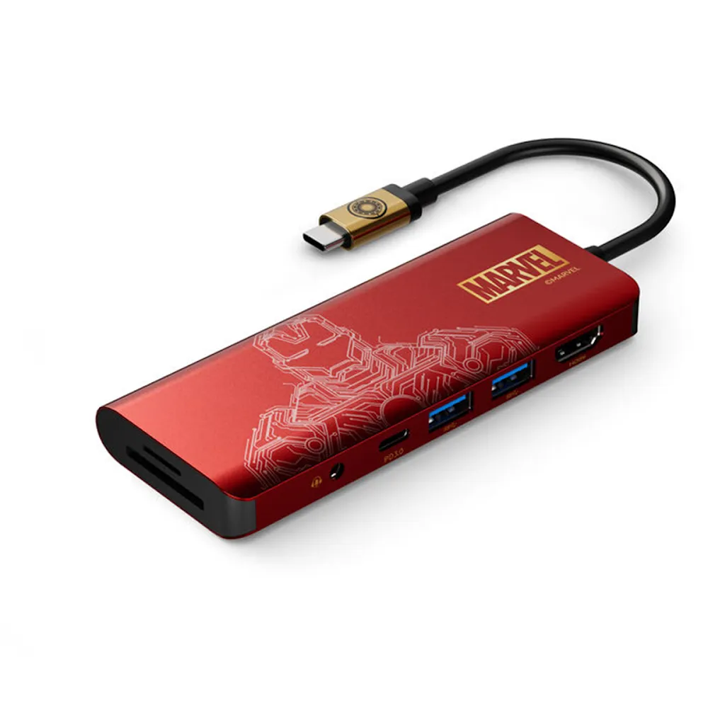 Belkin Usb-C 7-In-1 Multiport Hub Ironman ( Disney Collection )