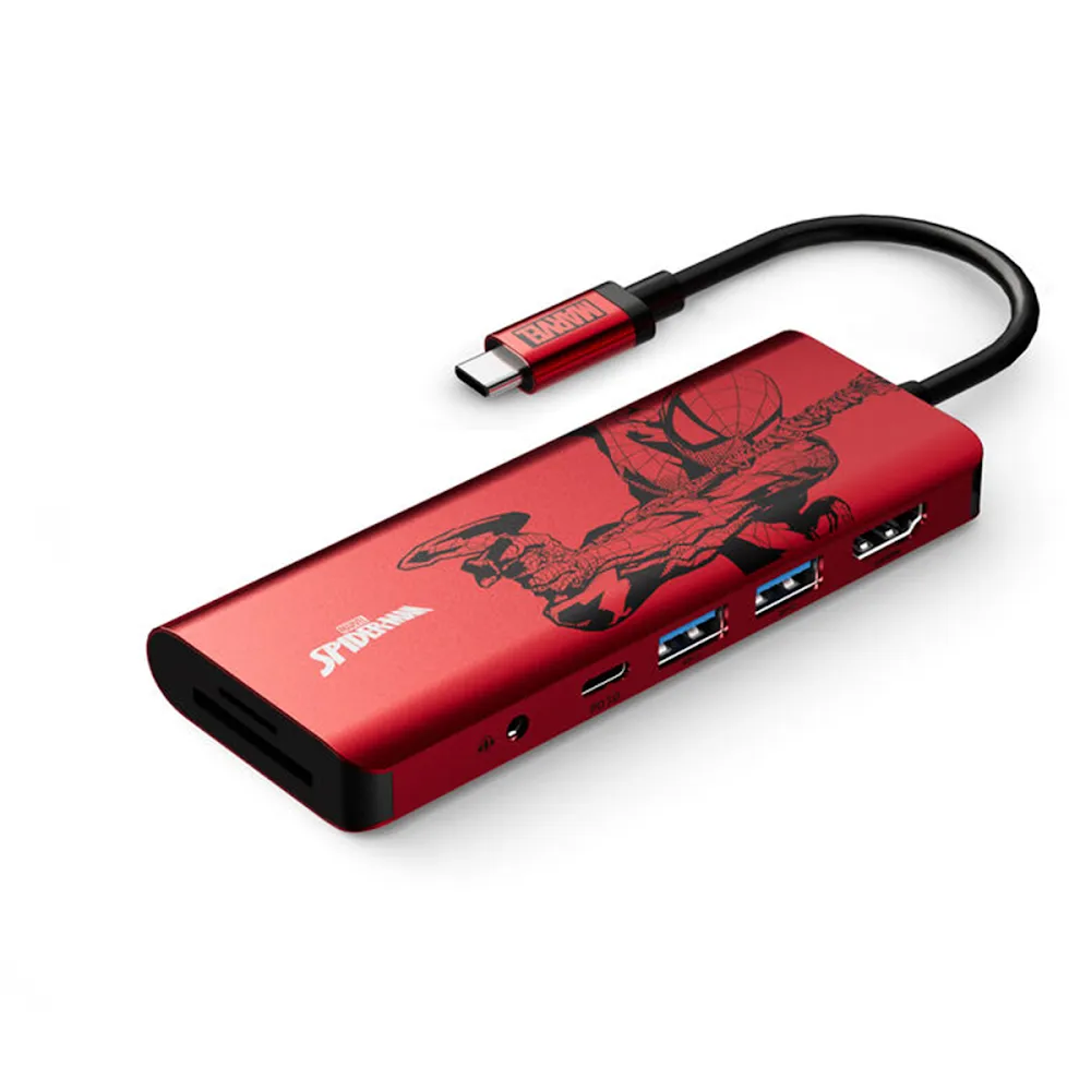Belkin Usb-C 7-In-1 Multiport Hub Spiderman ( Disney Collection )