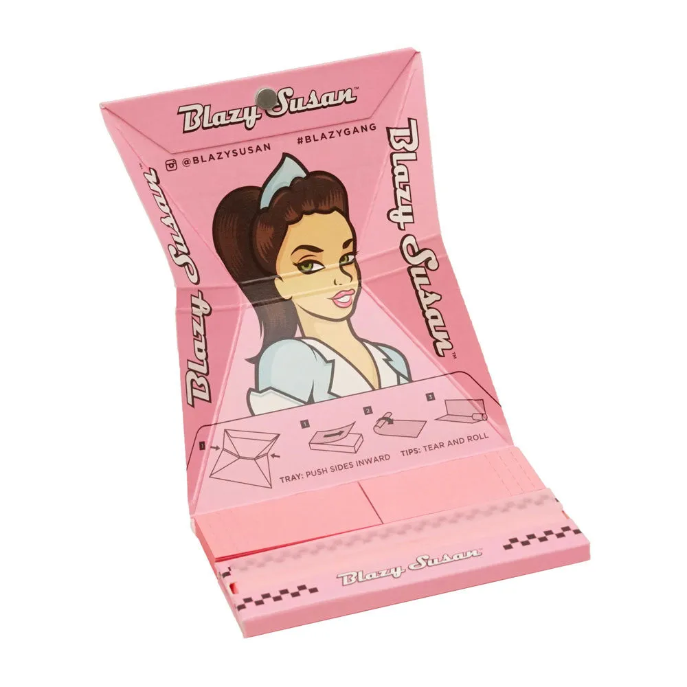 Blazy Susan Pink 1 1/4 Deluxe Rolling Kit
