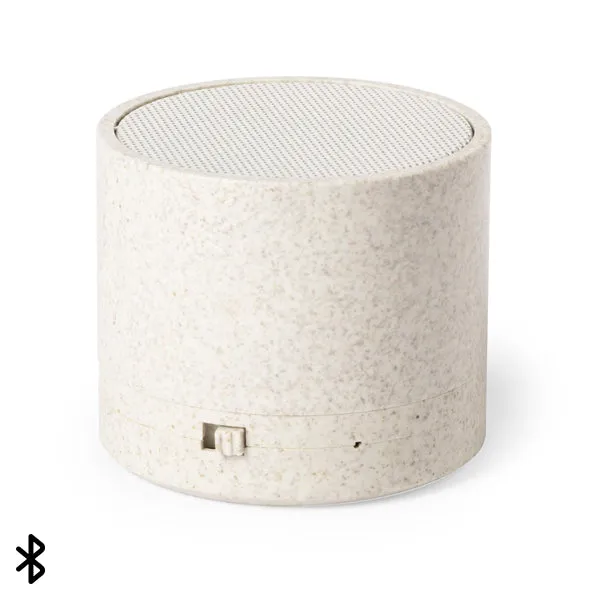 Bluetooth Speakers 3W 146540 Wheat straw Abs