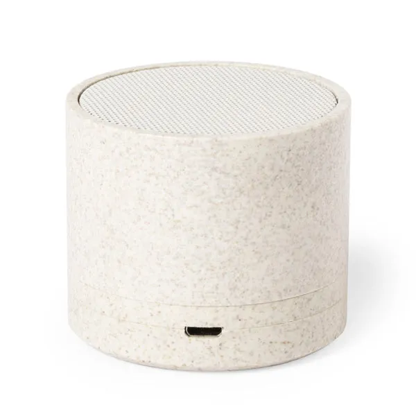 Bluetooth Speakers 3W 146540 Wheat straw Abs