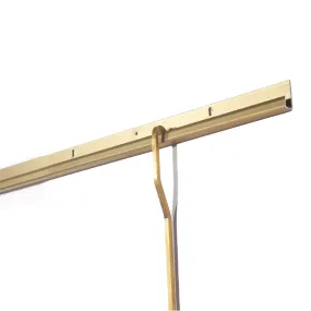 Brass Gallery Rod 5 Foot