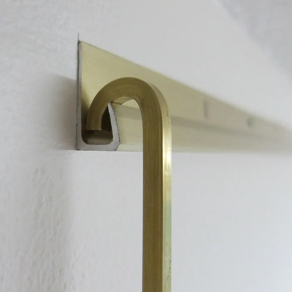 Brass Gallery Rod 5 Foot