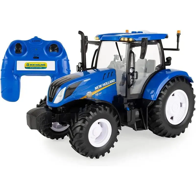 Britains Radio Remote Controlled New Holland T6.180 Tractor 1:16 Scale