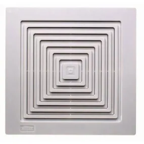 Broan 671 White 70 CFM Ceiling or Wall Mount Bathroom Ventilation Exhaust Fan