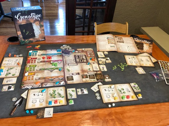 Bundle - Genotype: A Mendelian Genetics Game w/ Collector's Edition Components Pack