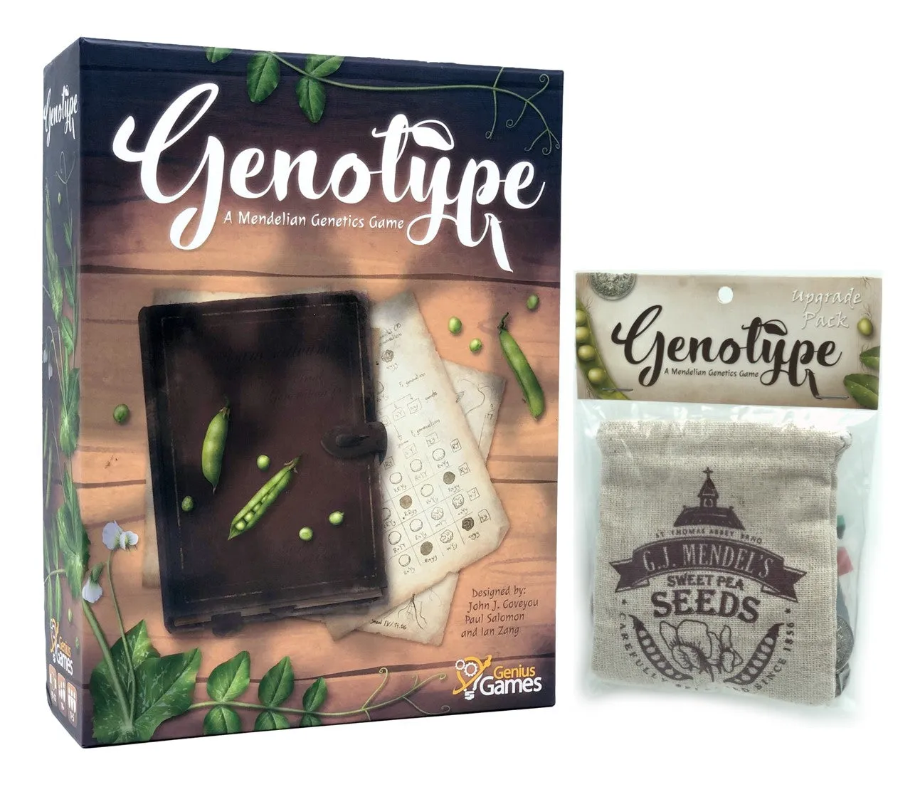 Bundle - Genotype: A Mendelian Genetics Game w/ Collector's Edition Components Pack