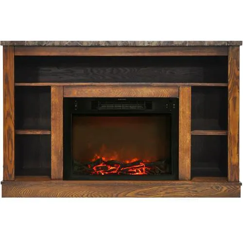 Cambridge 47 In. Electric Fireplace with Enhanced Log Insert