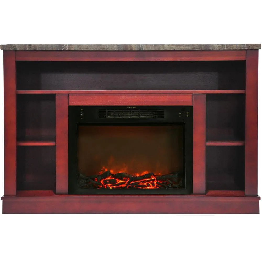 Cambridge 47 In. Electric Fireplace with Enhanced Log Insert