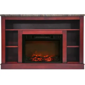 Cambridge 47 In. Electric Fireplace with Enhanced Log Insert