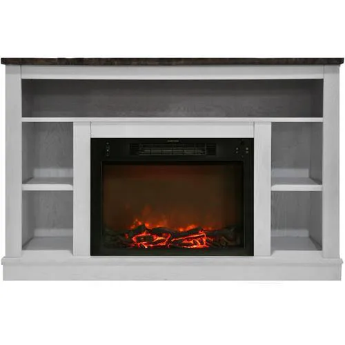 Cambridge 47 In. Electric Fireplace with Enhanced Log Insert