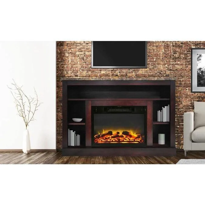 Cambridge 47 In. Electric Fireplace with Enhanced Log Insert