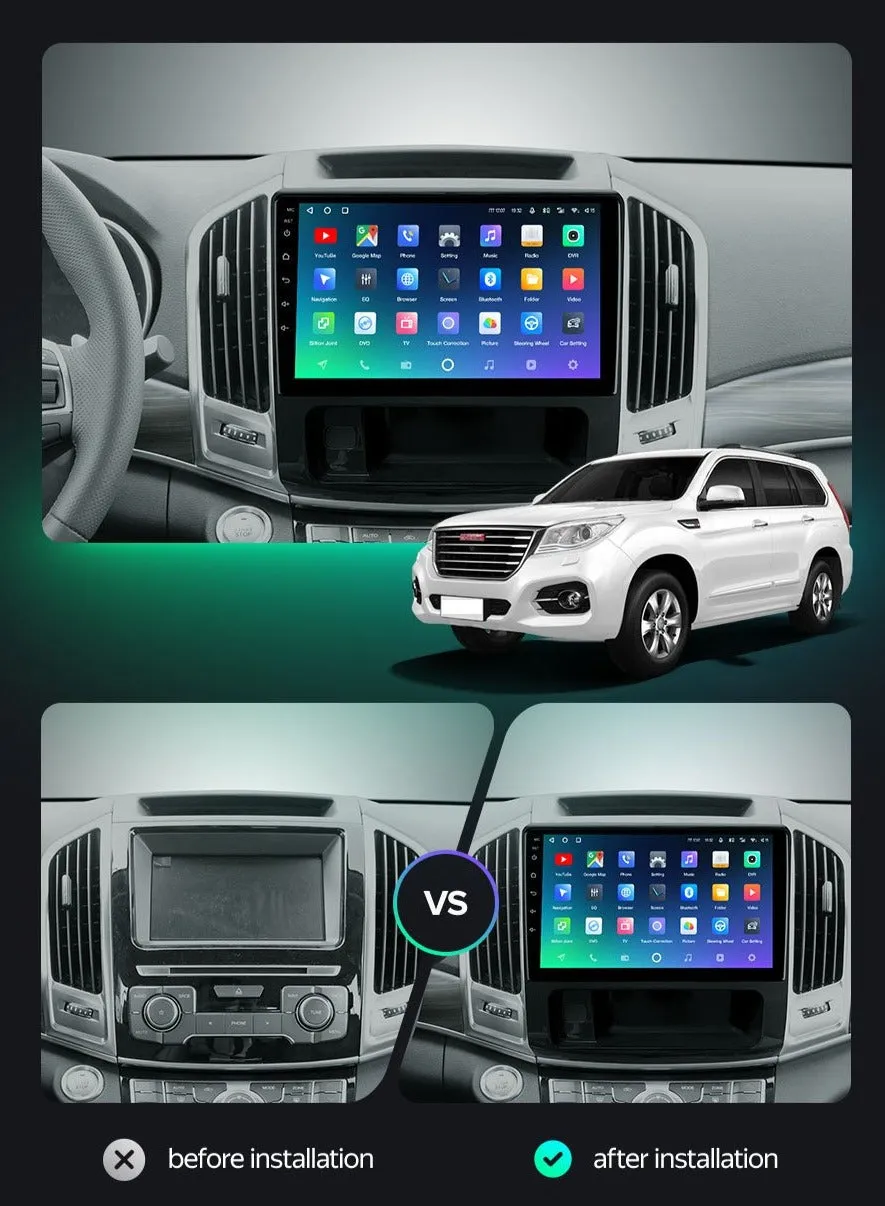 Car Dealz Premium Advanced 4G Data Model 10.2" Android 12.0 For GREAT WALL For Haval H9 2014 - 2020