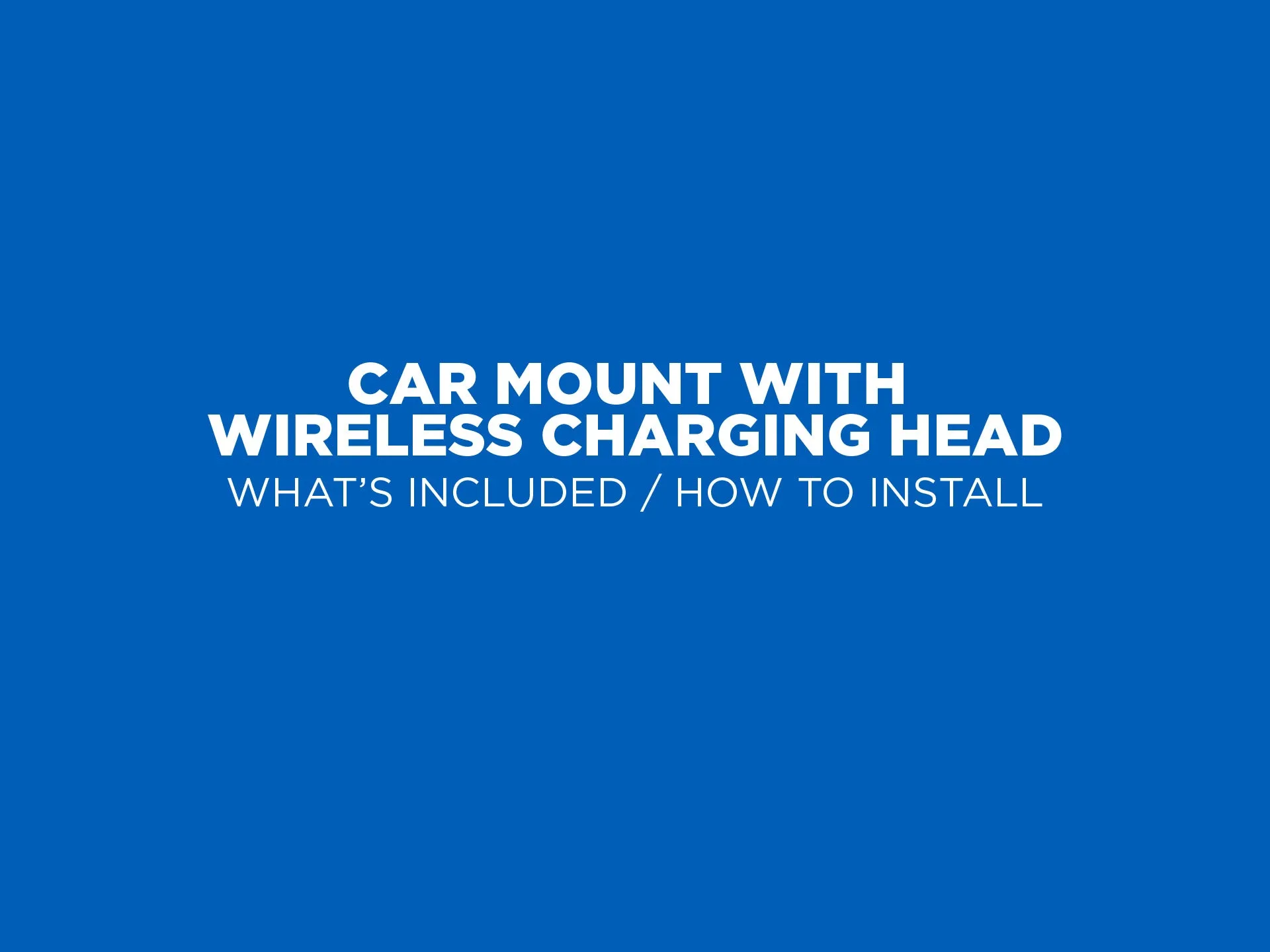 Car - Suction Windscreen/Dash Mount