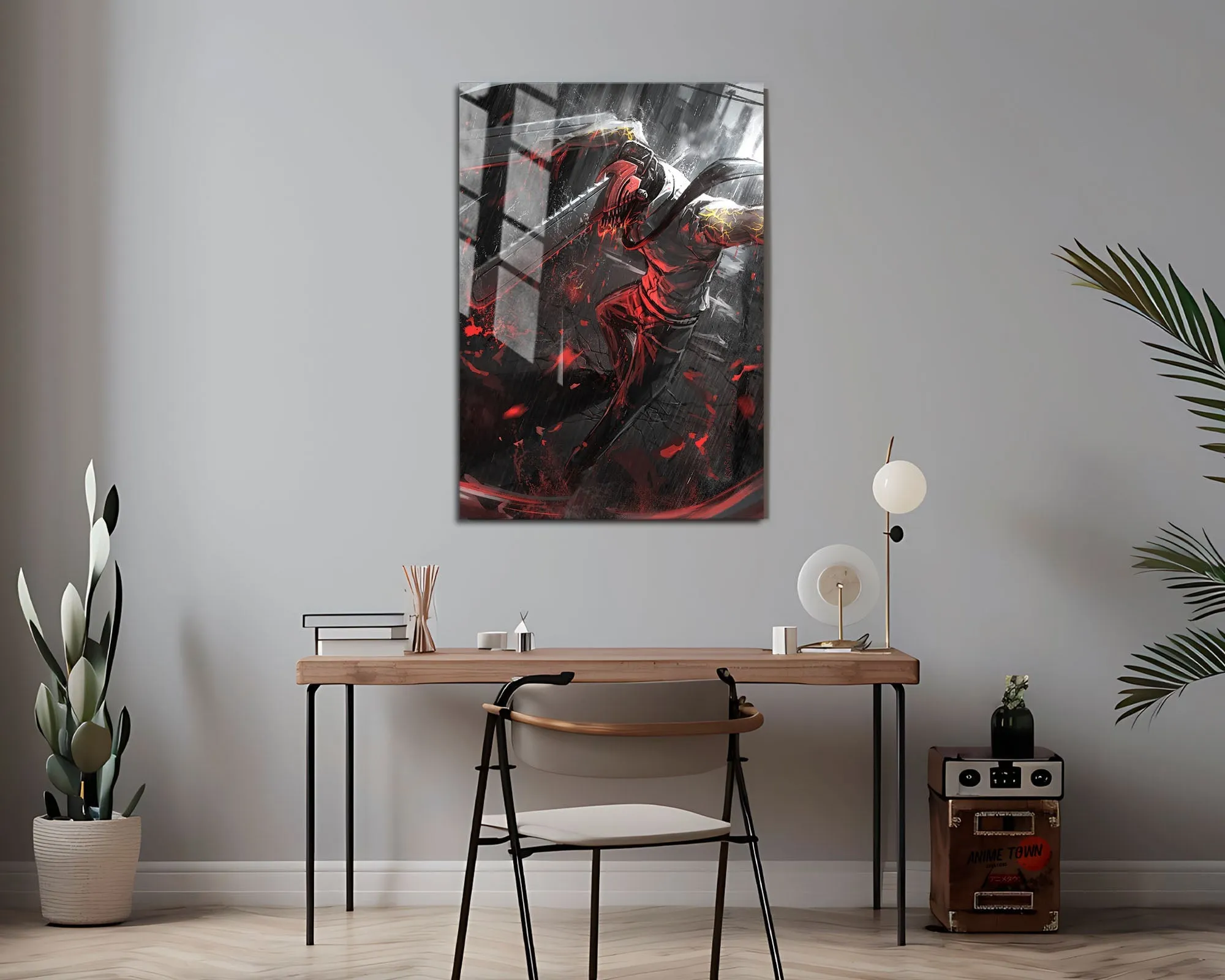 Chainsaw Man Denji Hybrid Metal Poster